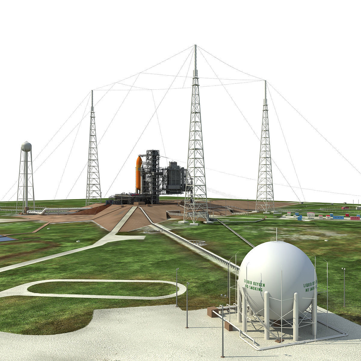 NASA Launch Complex 39B 3D model_77