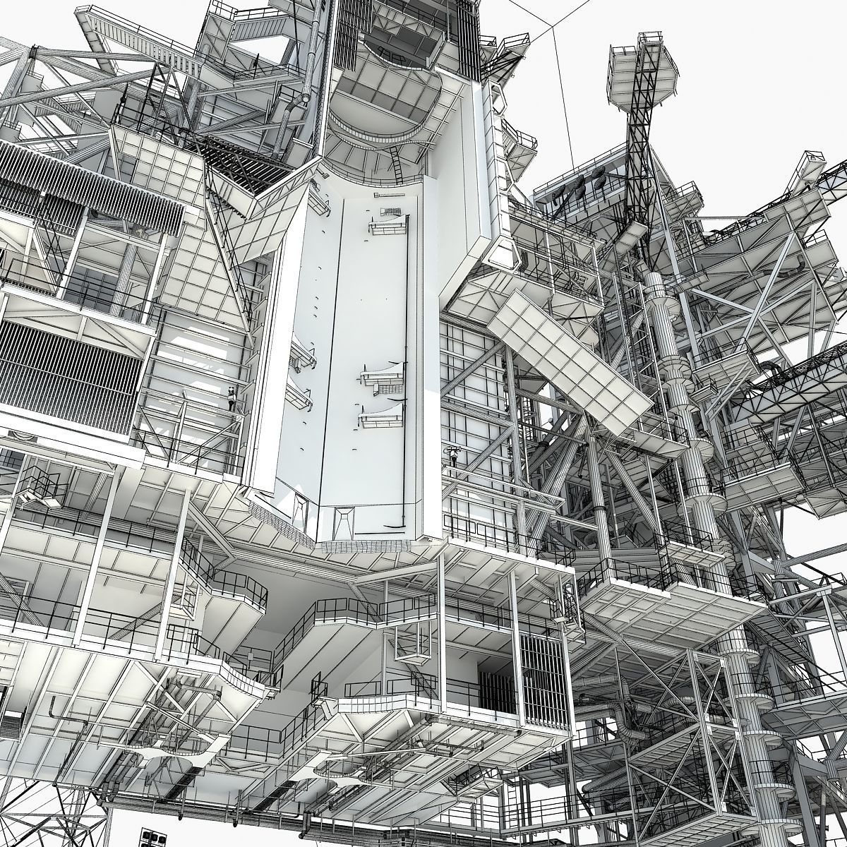 NASA Launch Complex 39B 3D model_95