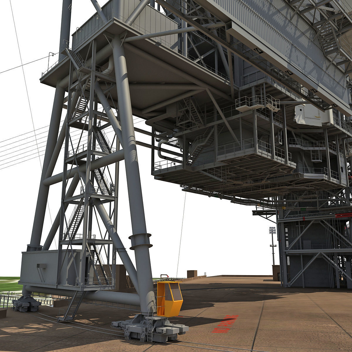 NASA Launch Complex 39B 3D model_69