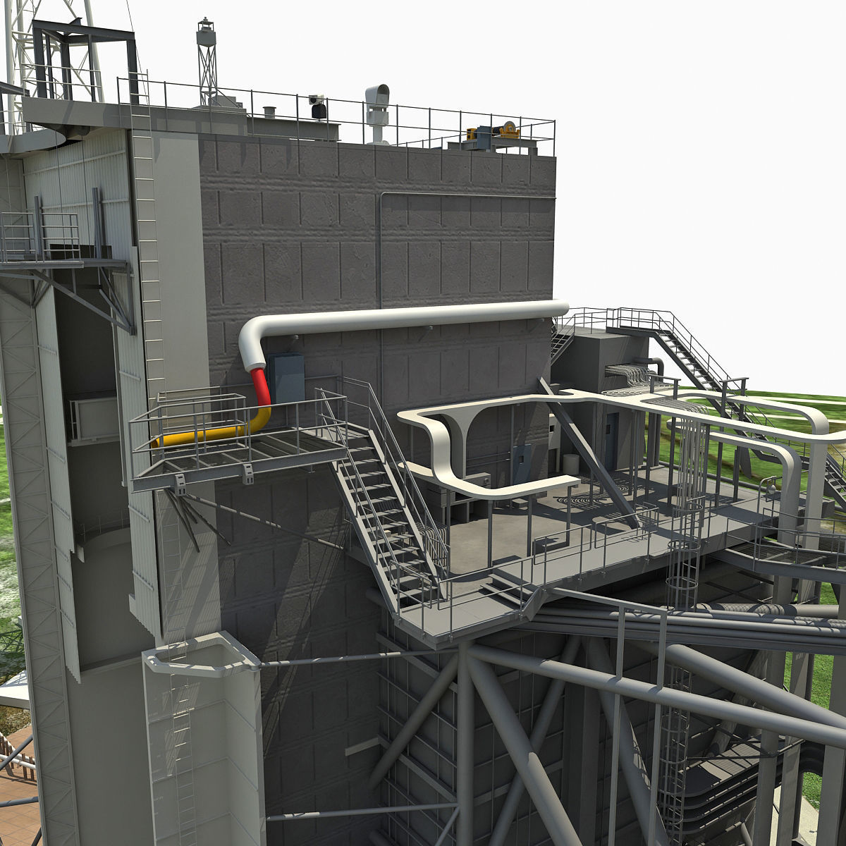 NASA Launch Complex 39B 3D model_62
