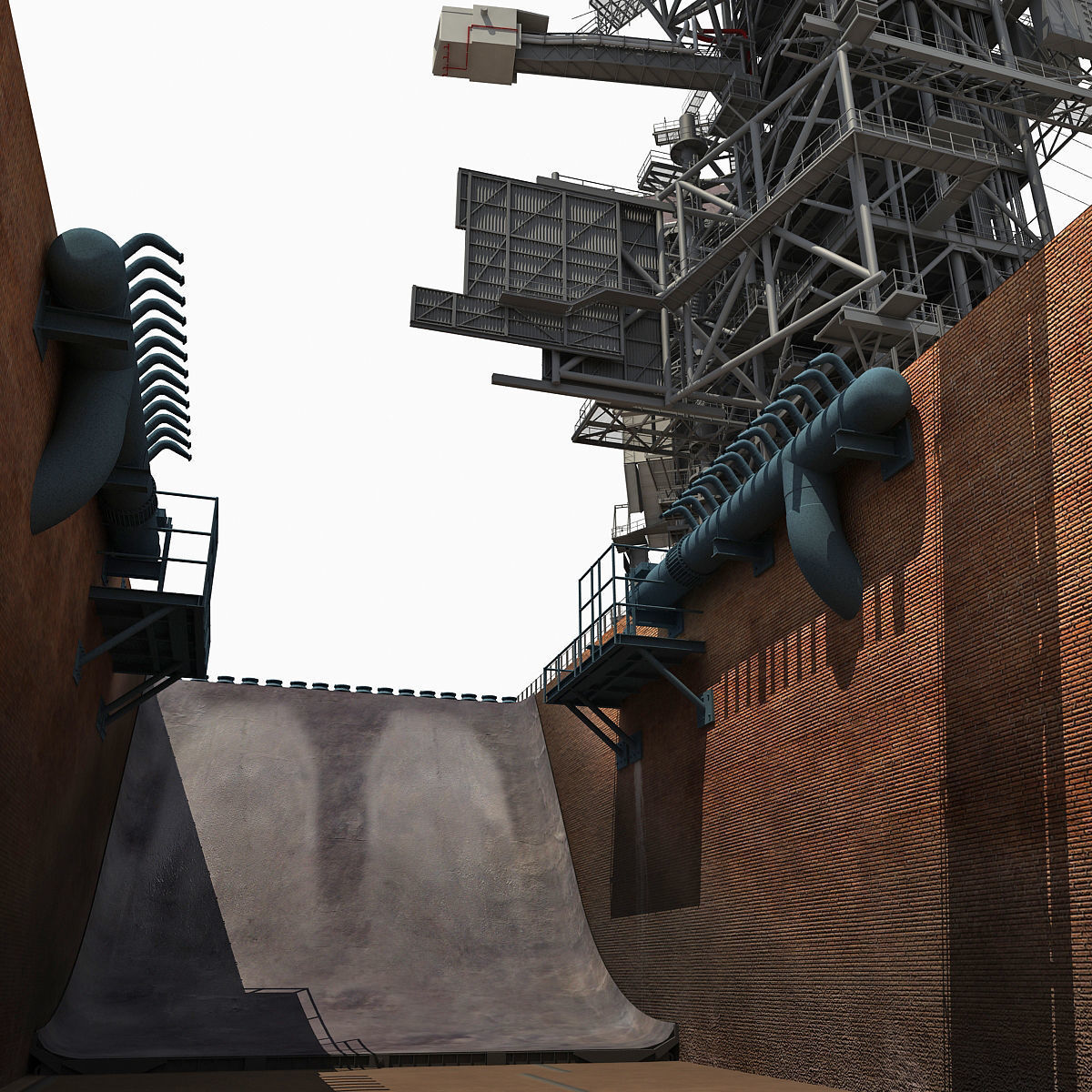 NASA Launch Complex 39B 3D model_83