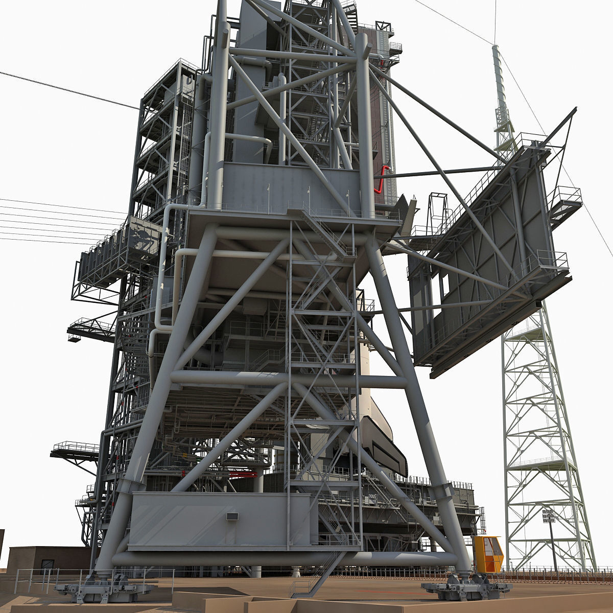 NASA Launch Complex 39B 3D model_13