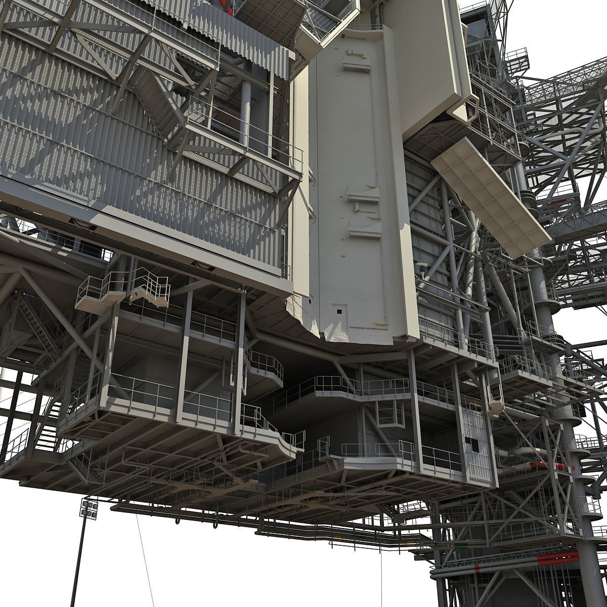 NASA Launch Complex 39B 3D model_48