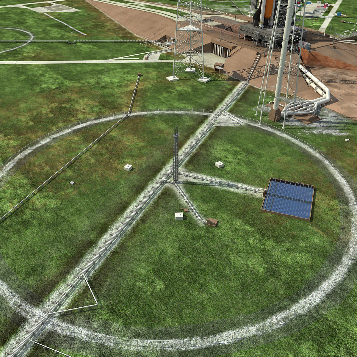 NASA Launch Complex 39B 3D model_66