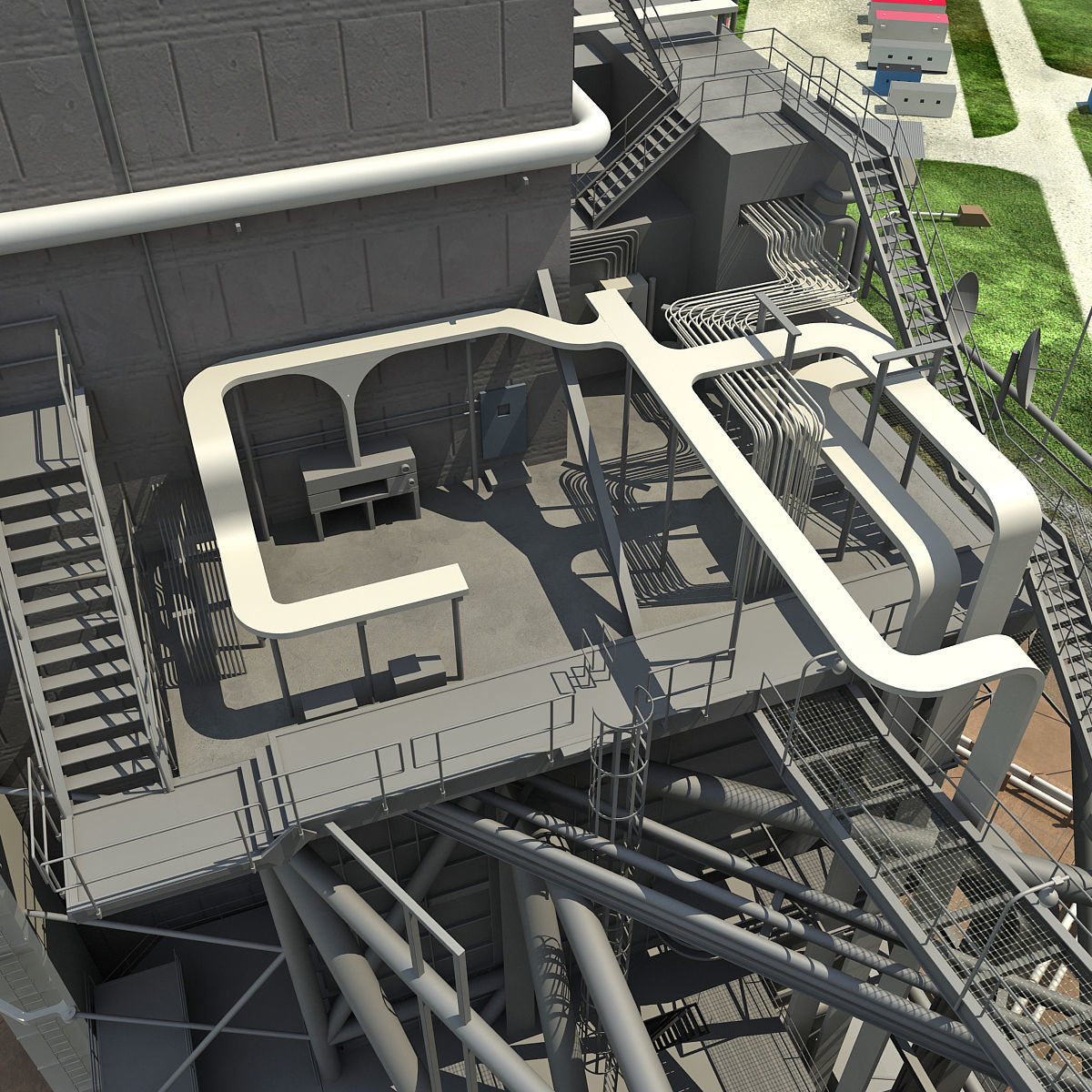 NASA Launch Complex 39B 3D model_86