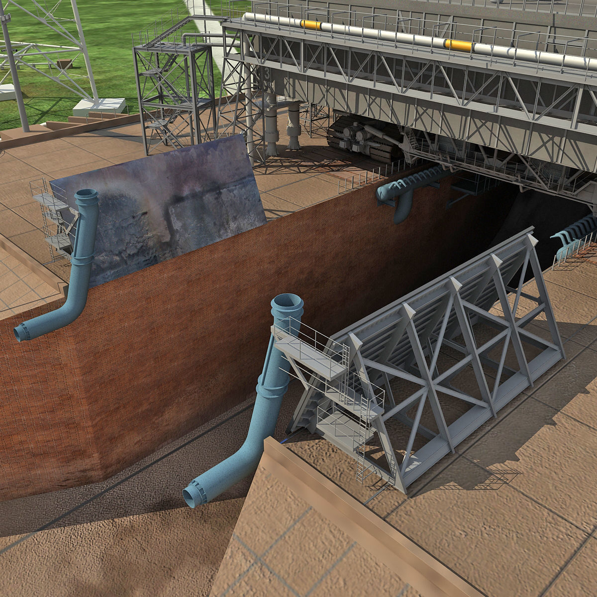 NASA Launch Complex 39B 3D model_79