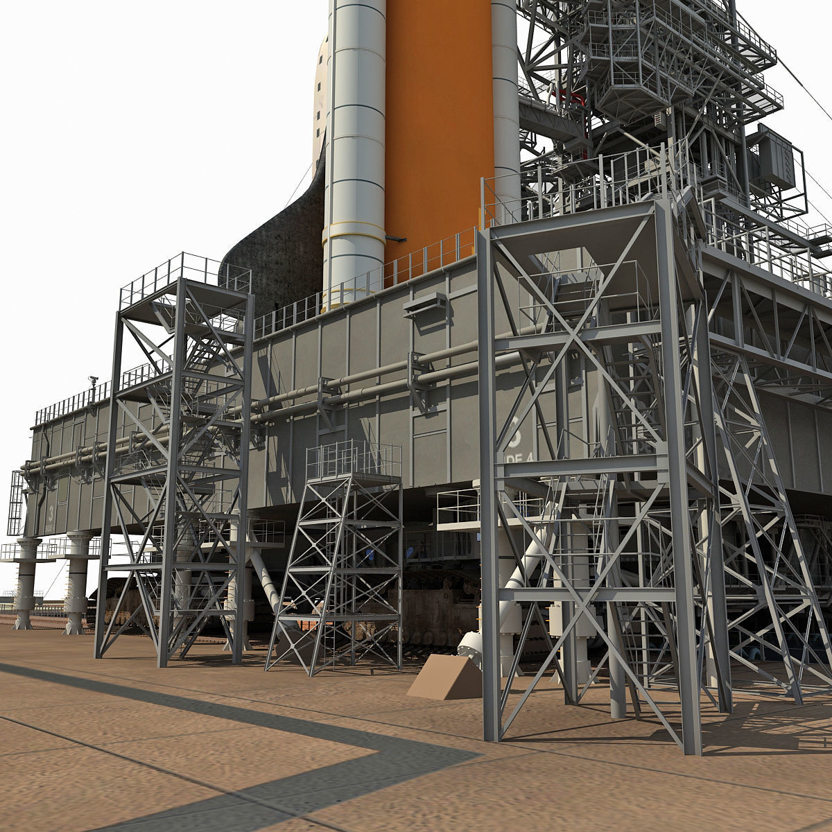 NASA Launch Complex 39B 3D model_35