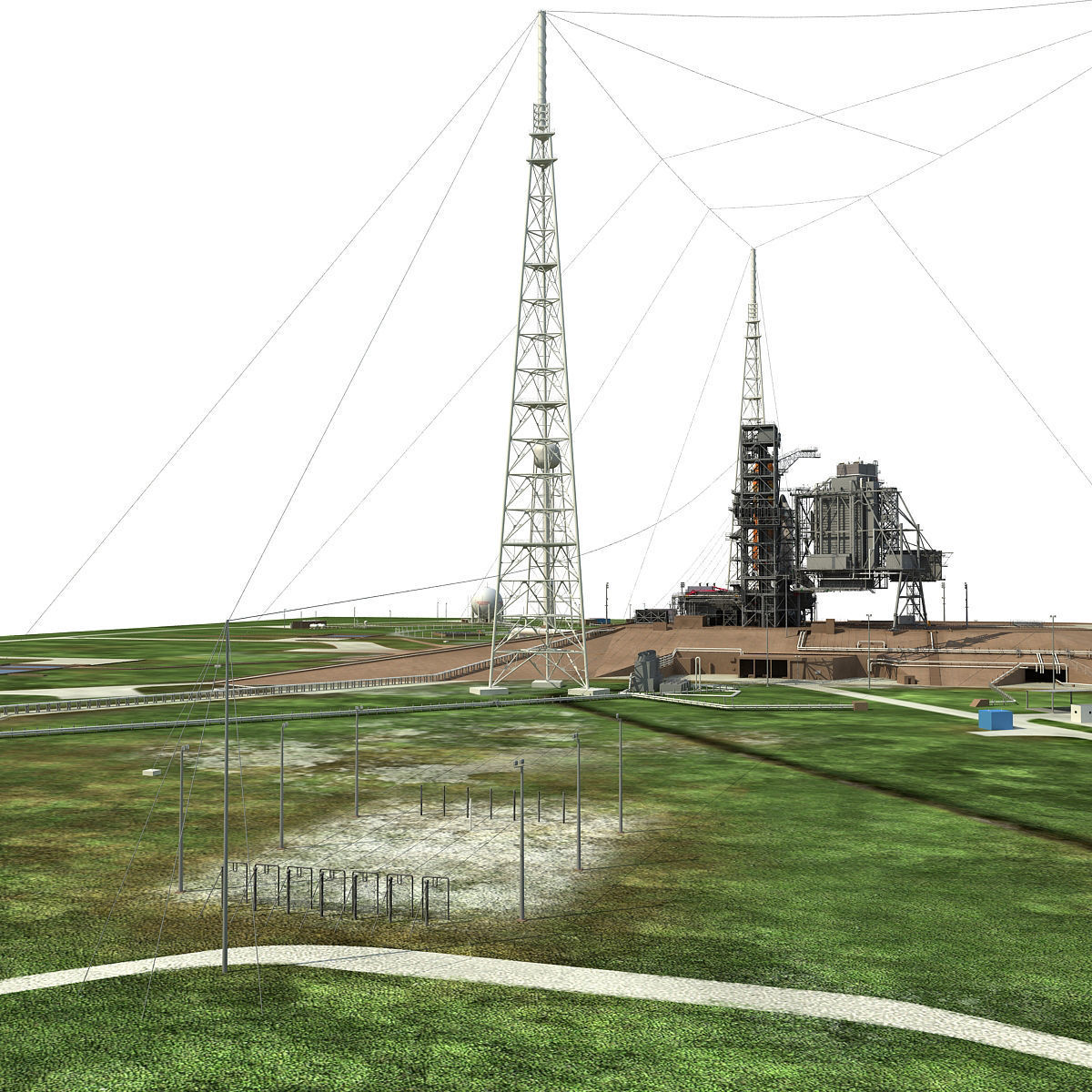 NASA Launch Complex 39B 3D model_97