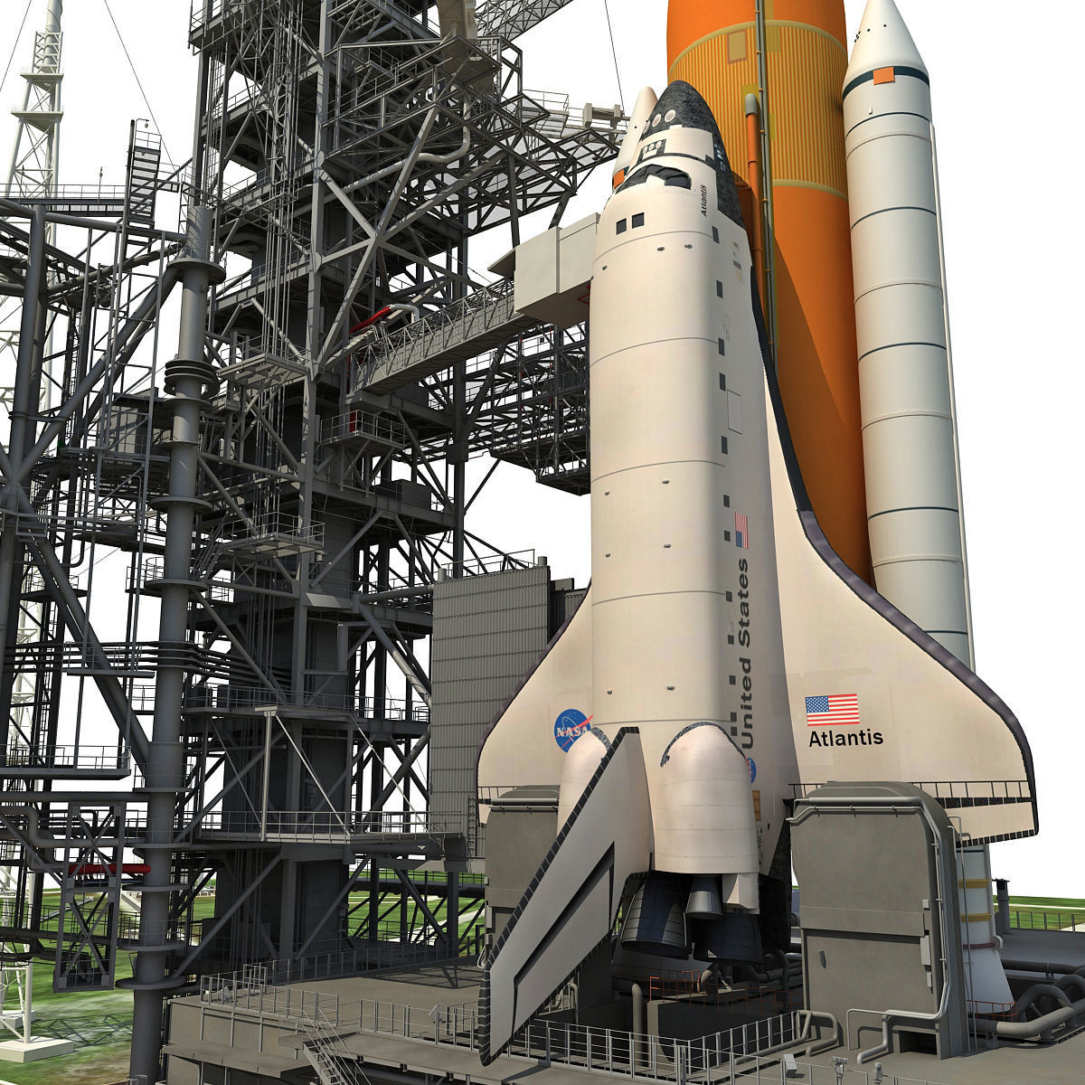 NASA Launch Complex 39B 3D model_84