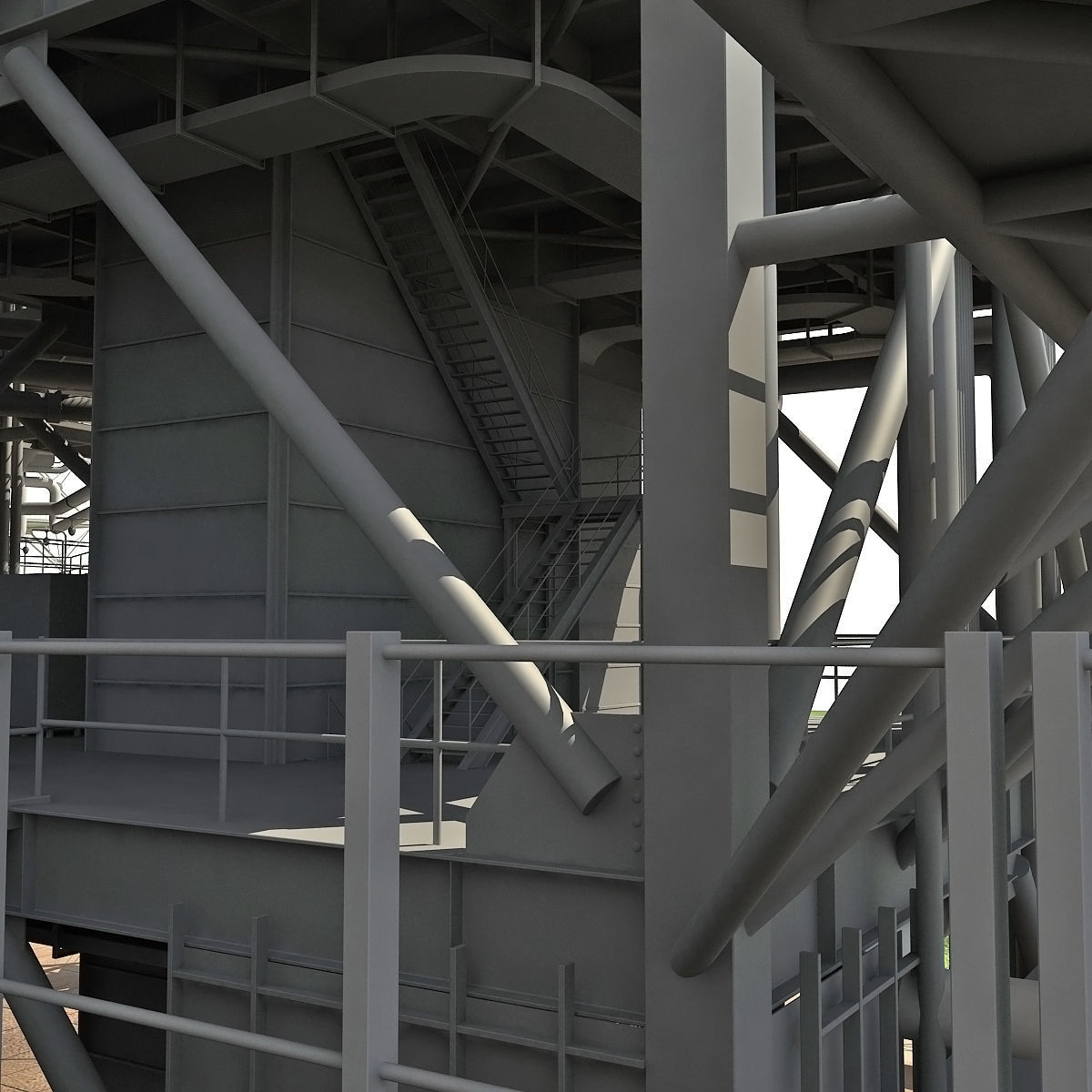 NASA Launch Complex 39B 3D model_21