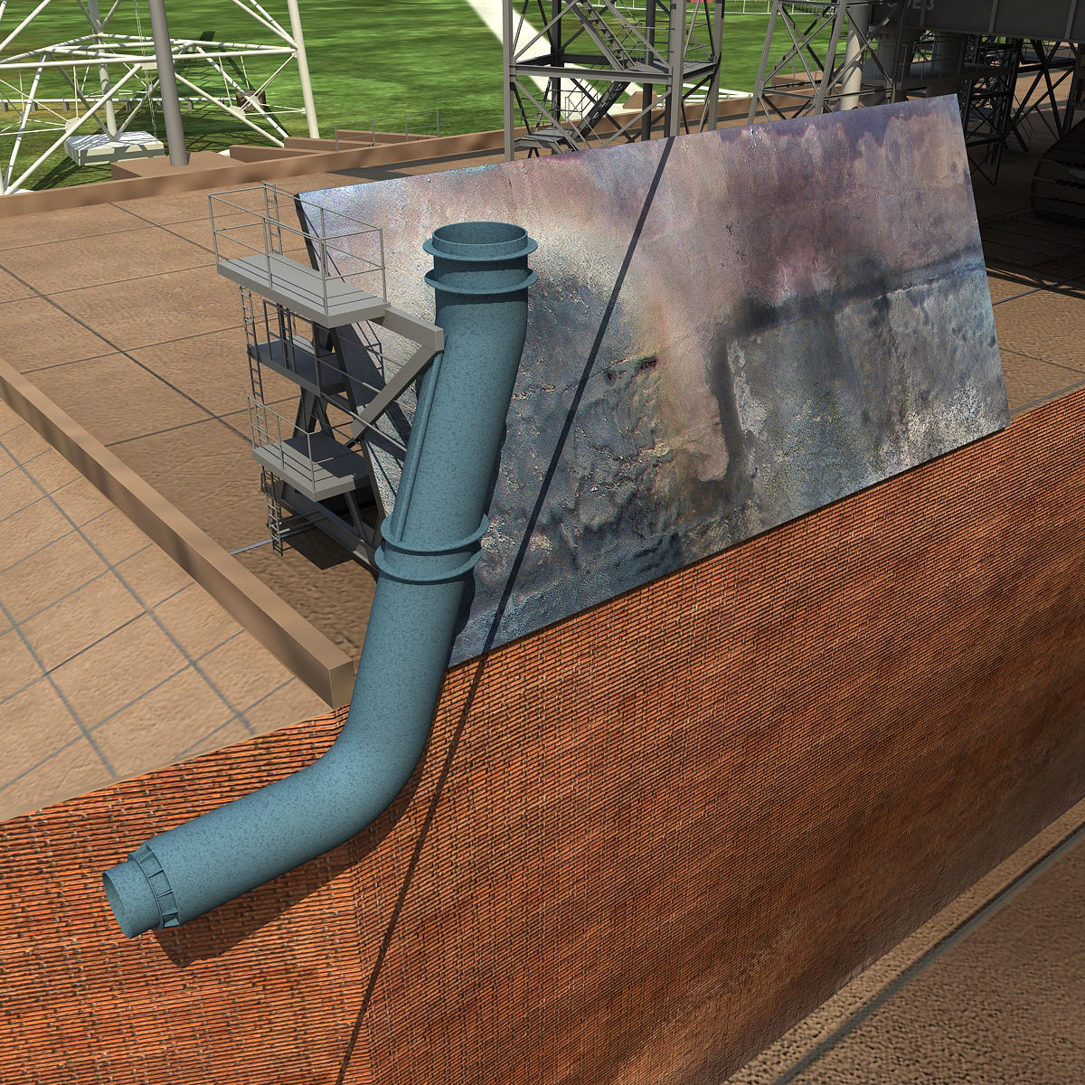 NASA Launch Complex 39B 3D model_18