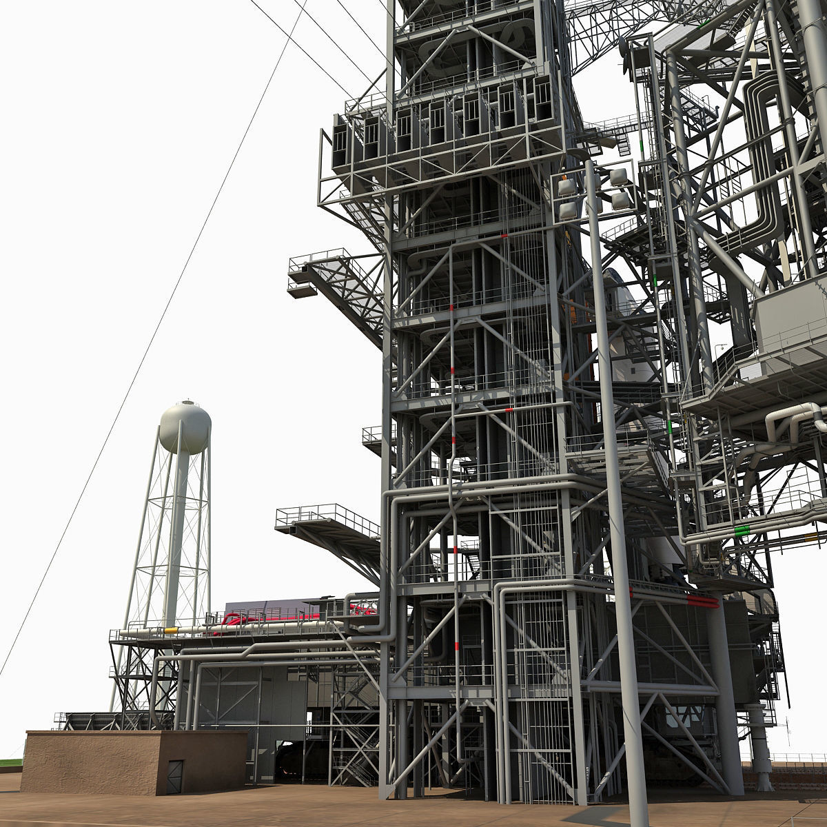 NASA Launch Complex 39B 3D model_92