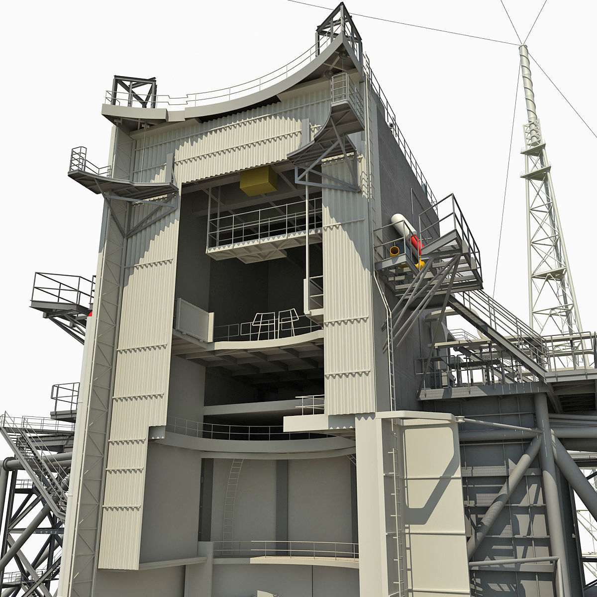 NASA Launch Complex 39B 3D model_88