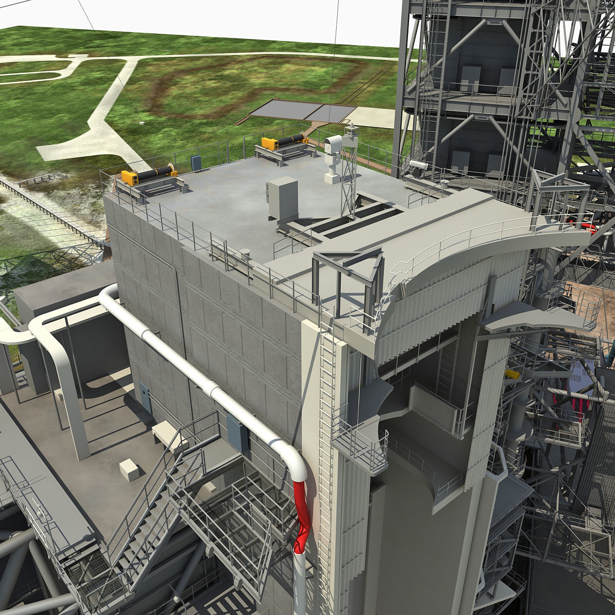 NASA Launch Complex 39B 3D model_90