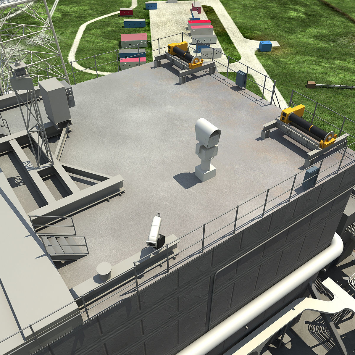 NASA Launch Complex 39B 3D model_49