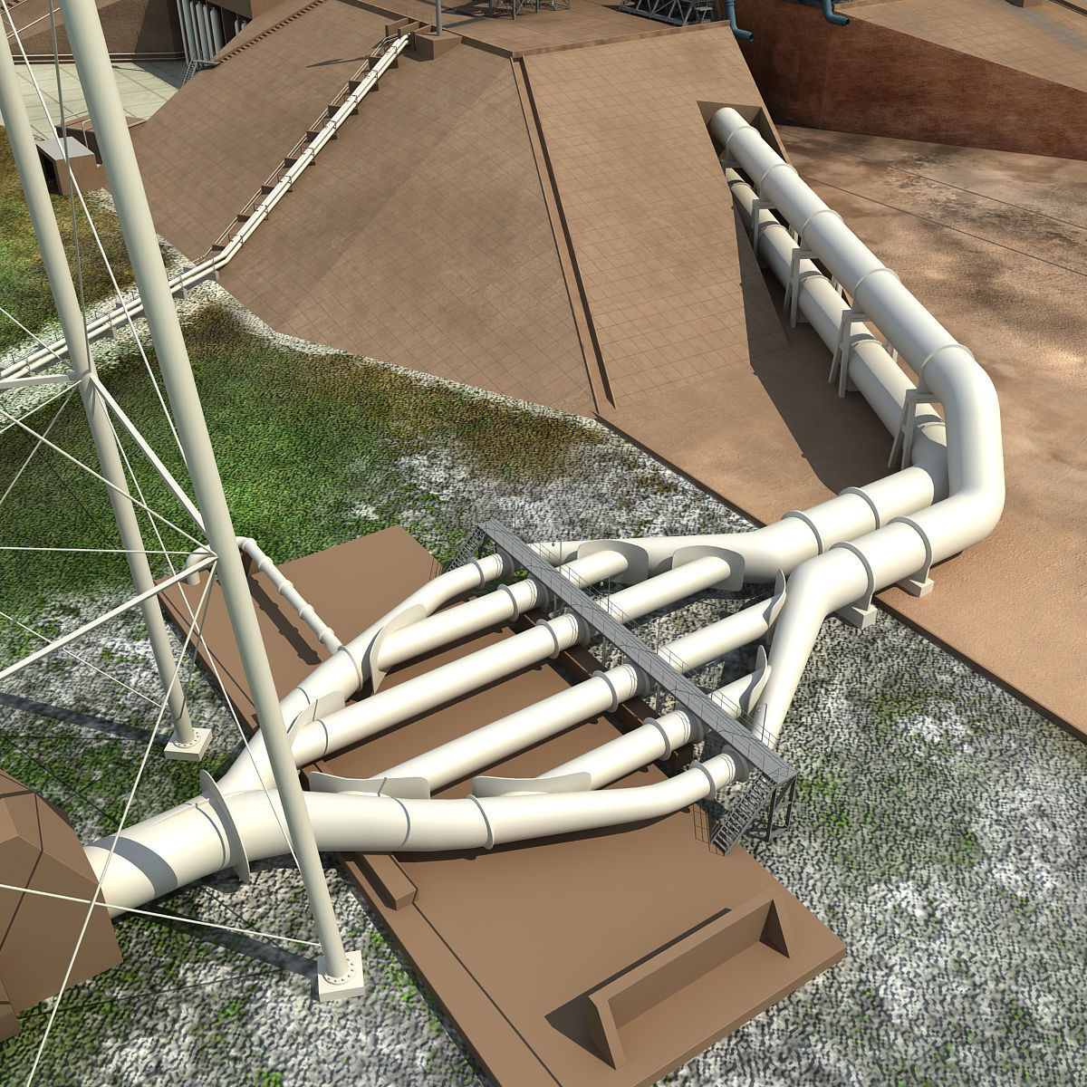 NASA Launch Complex 39B 3D model_52