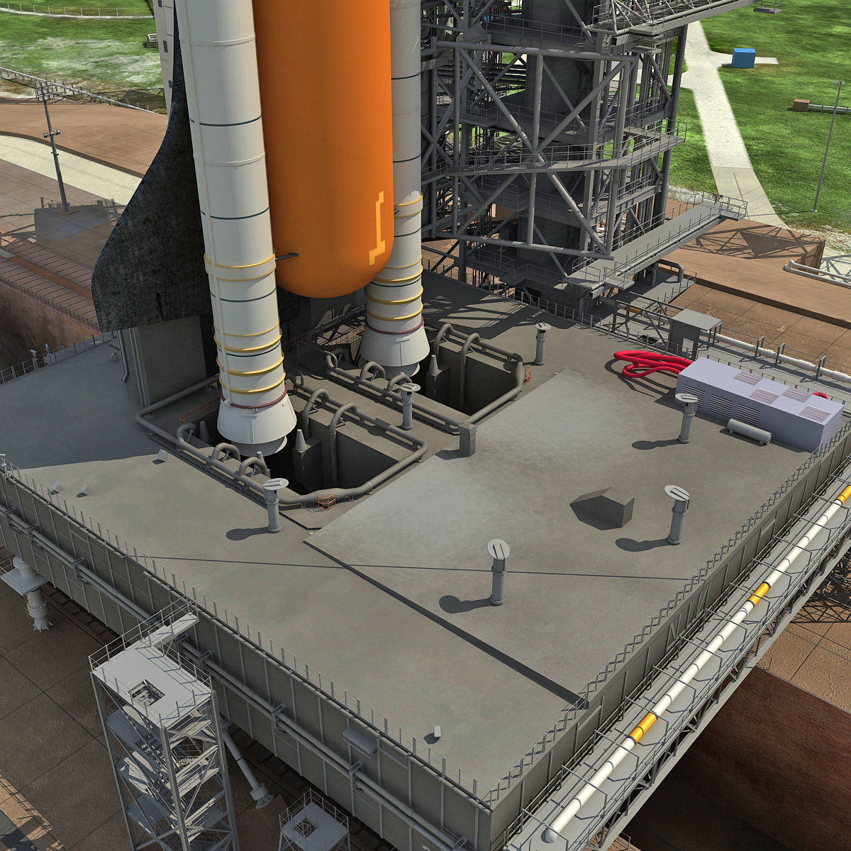 NASA Launch Complex 39B 3D model_39