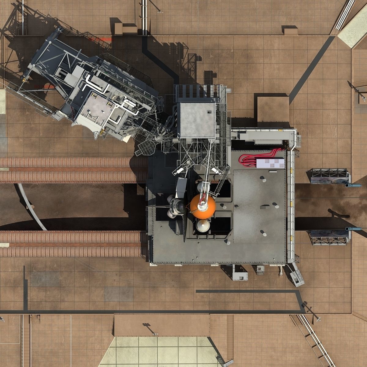 NASA Launch Complex 39B 3D model_91