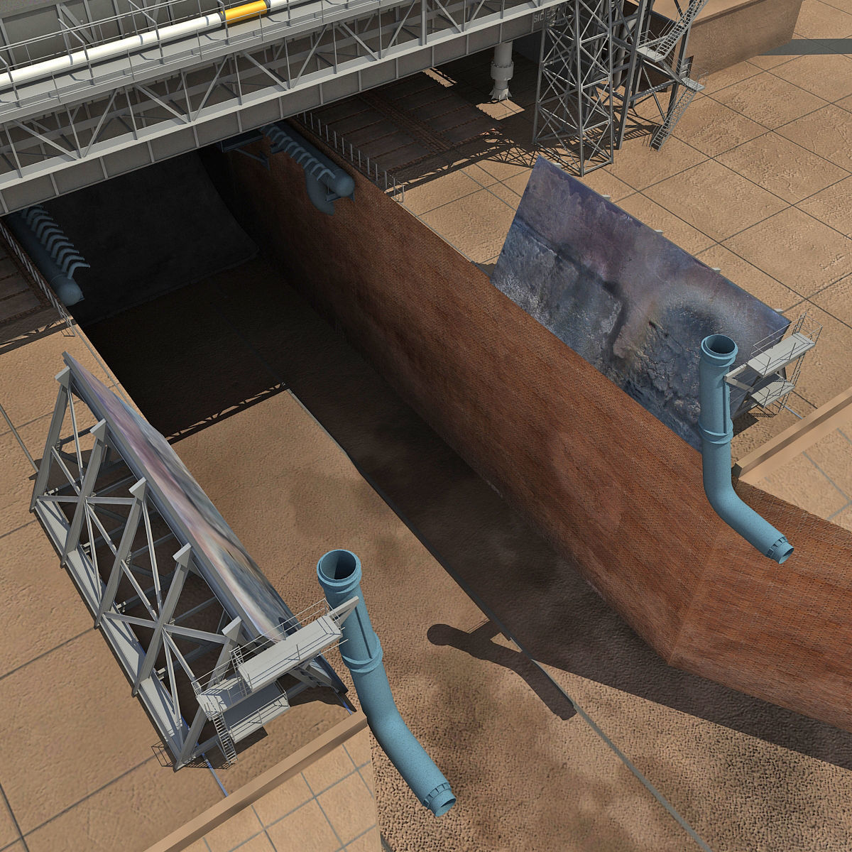 NASA Launch Complex 39B 3D model_58