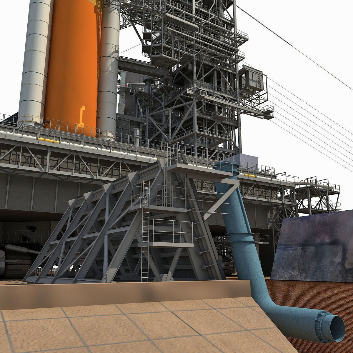 NASA Launch Complex 39B 3D model_75