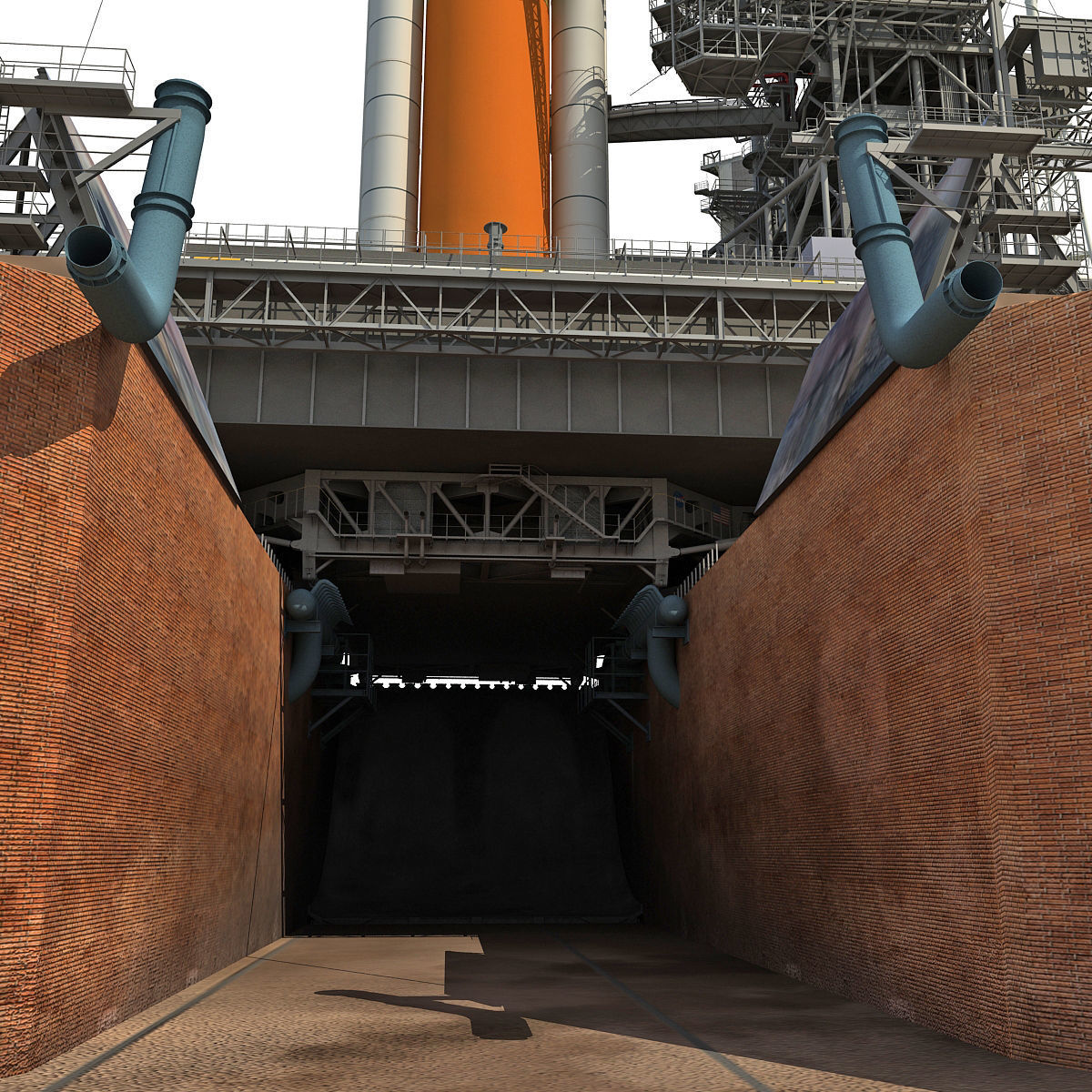 NASA Launch Complex 39B 3D model_70