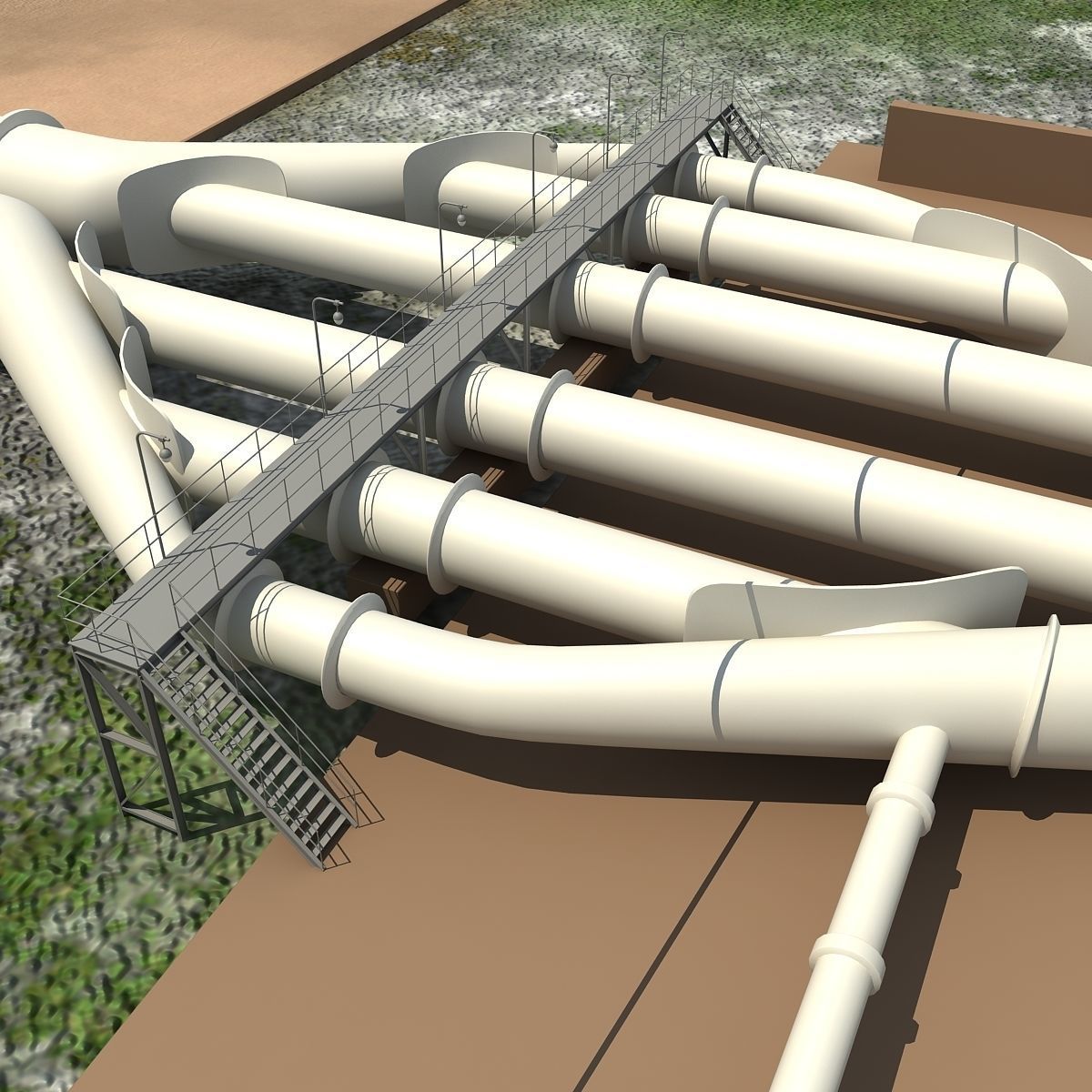 NASA Launch Complex 39B 3D model_15