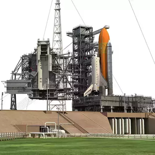NASA Launch Complex 39B 3D model