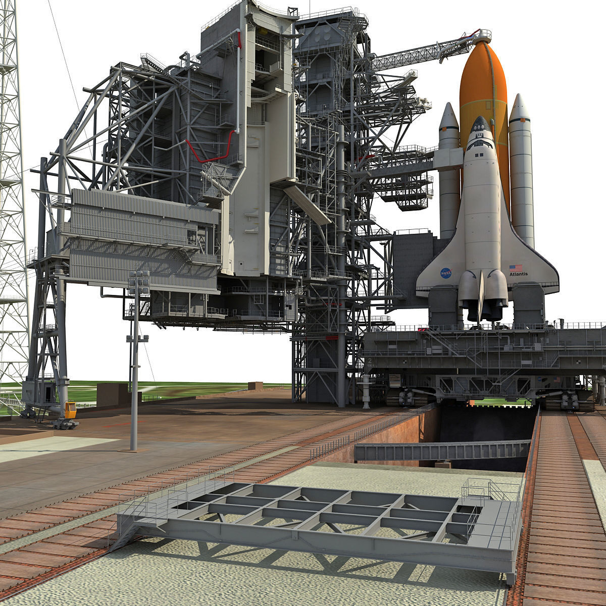 NASA Launch Complex 39B 3D model_64
