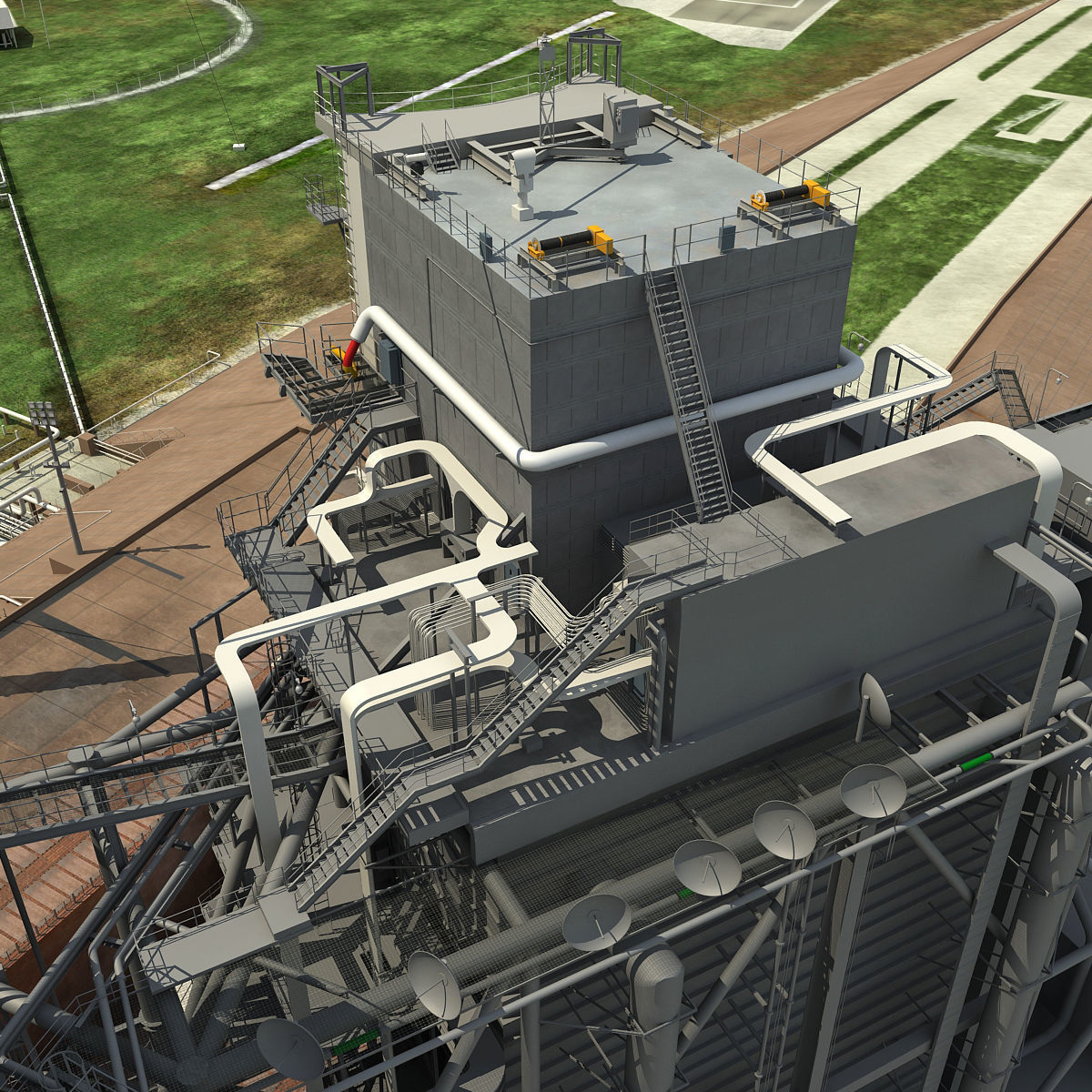 NASA Launch Complex 39B 3D model_16