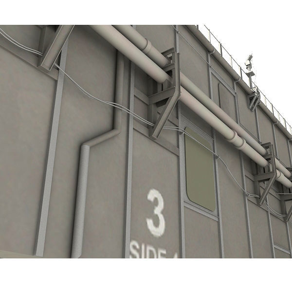 NASA Crawler with Mobile Launch Platform 3D model_14