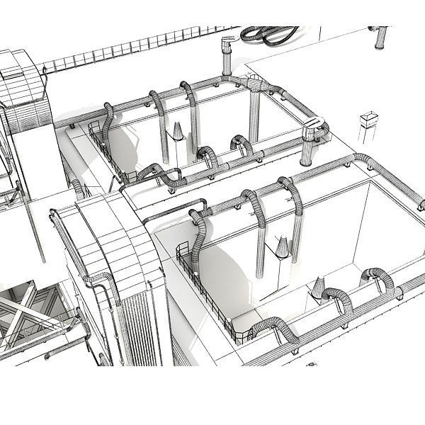 NASA Crawler with Mobile Launch Platform 3D model_42