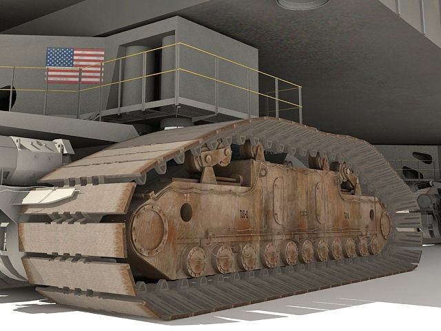 NASA Crawler with Mobile Launch Platform 3D model_20