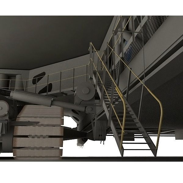 NASA Crawler with Mobile Launch Platform 3D model_28