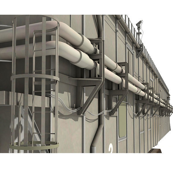 NASA Crawler with Mobile Launch Platform 3D model_21