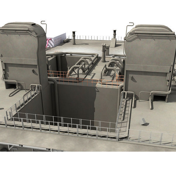 NASA Crawler with Mobile Launch Platform 3D model_12