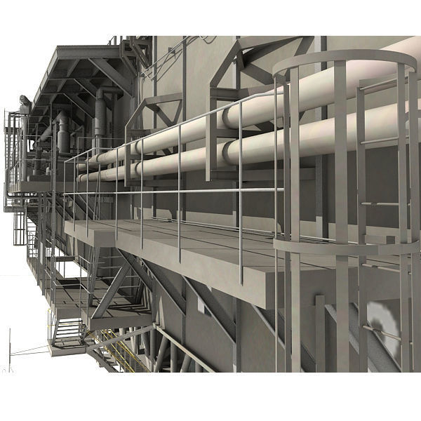 NASA Crawler with Mobile Launch Platform 3D model_25