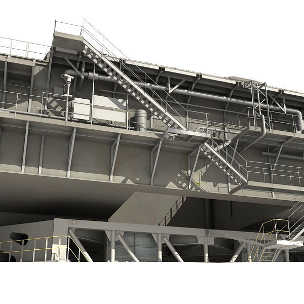 NASA Crawler with Mobile Launch Platform 3D model_36