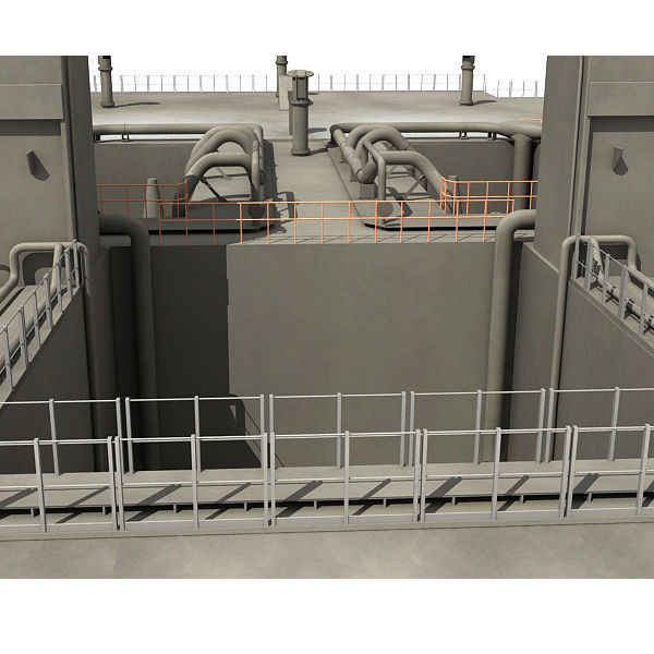 NASA Crawler with Mobile Launch Platform 3D model_32