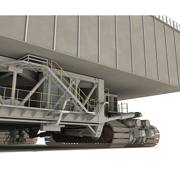 NASA Crawler with Mobile Launch Platform 3D model_22