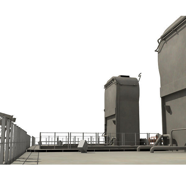 NASA Crawler with Mobile Launch Platform 3D model_34