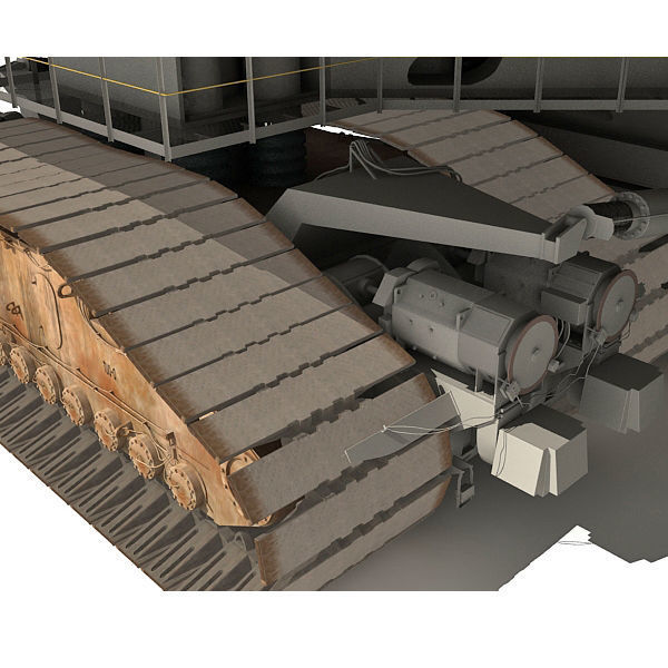 NASA Crawler with Mobile Launch Platform 3D model_17