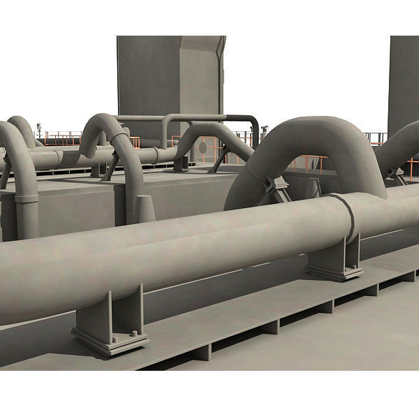 NASA Crawler with Mobile Launch Platform 3D model_11