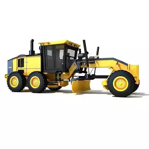 Motor Grader 3D model