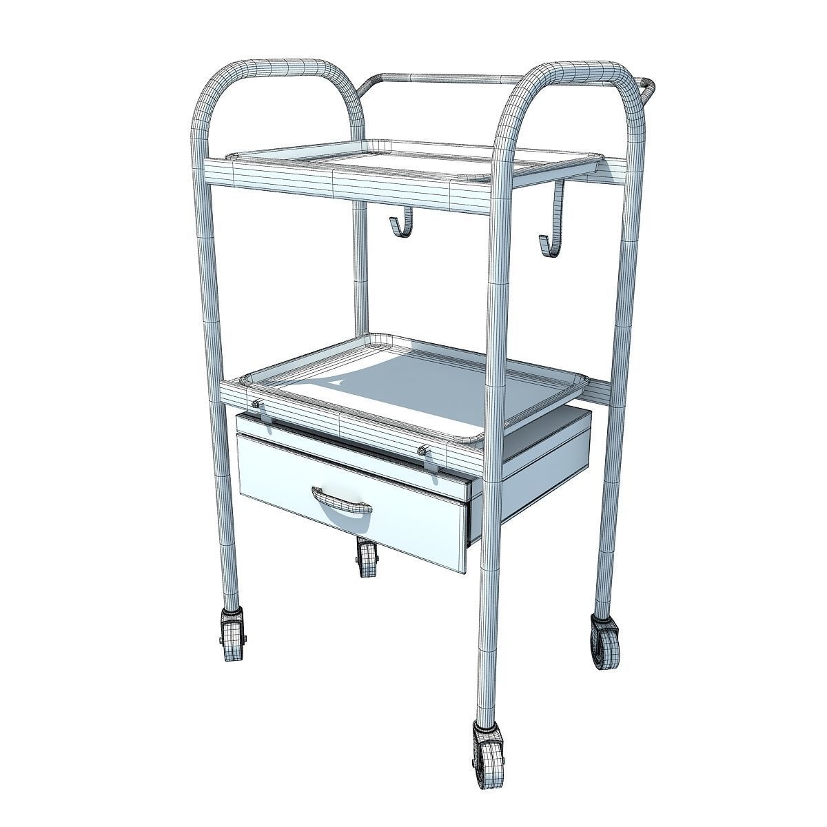 Medical Table 3D model_6