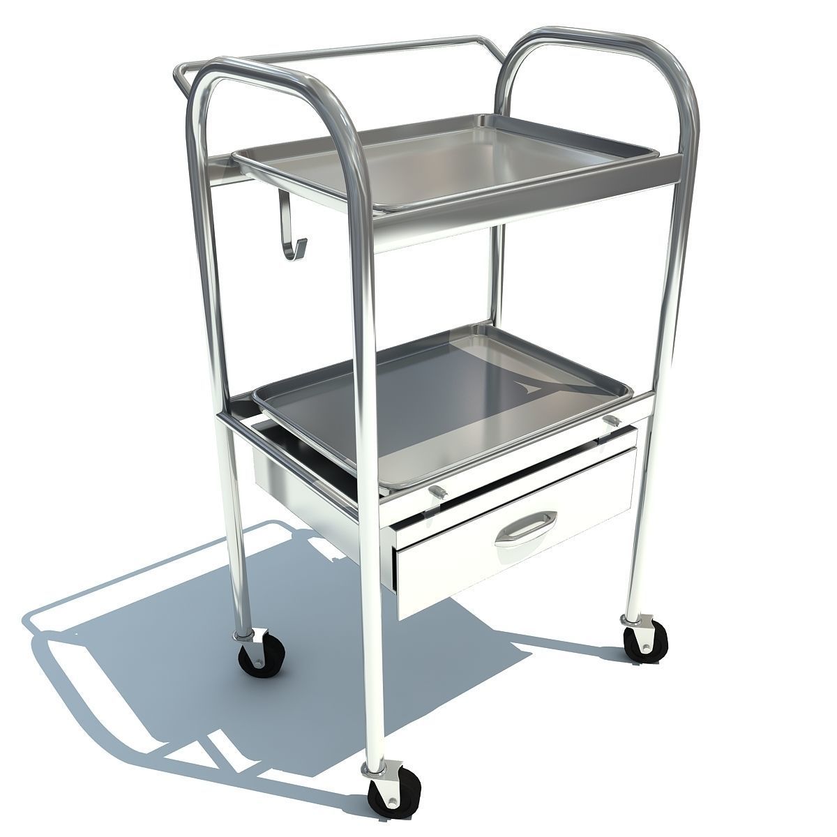 Medical Table 3D model_4