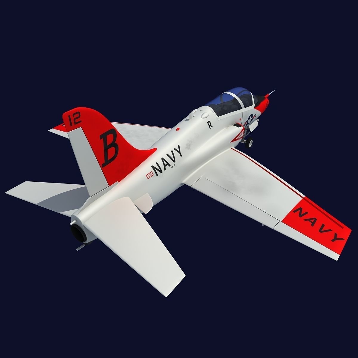 McDonnell Douglas T-45 Goshawk 3D model_3