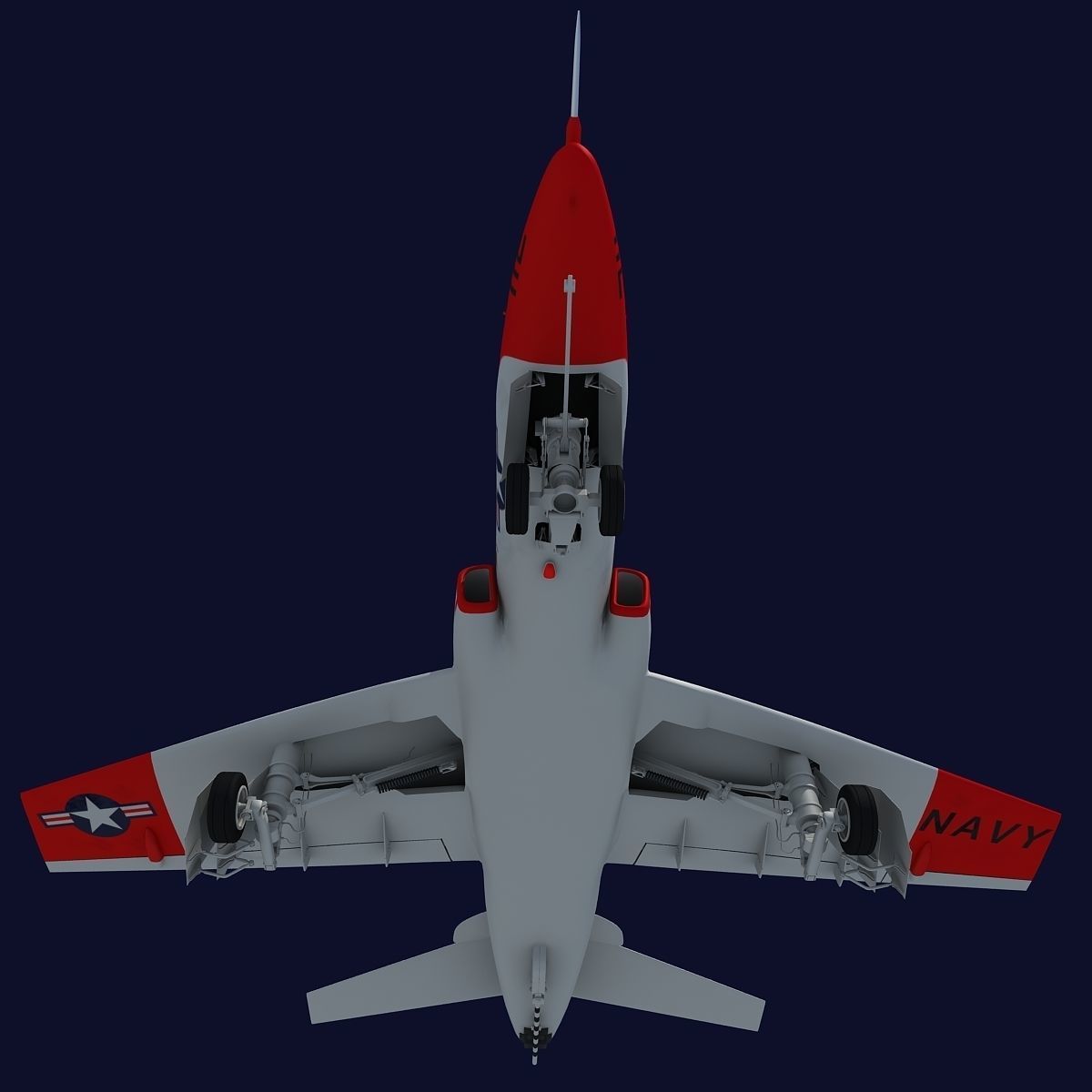 McDonnell Douglas T-45 Goshawk 3D model_7
