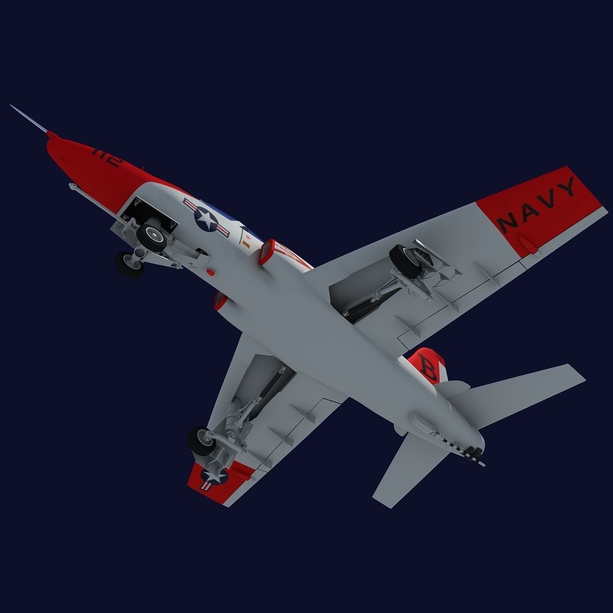 McDonnell Douglas T-45 Goshawk 3D model_9