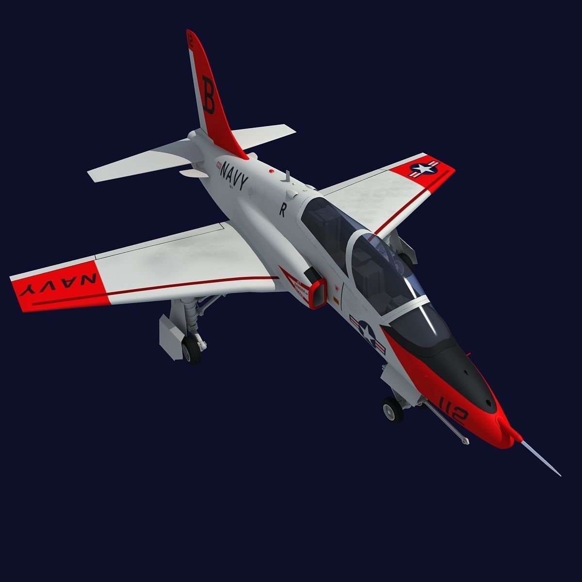 McDonnell Douglas T-45 Goshawk 3D model_4