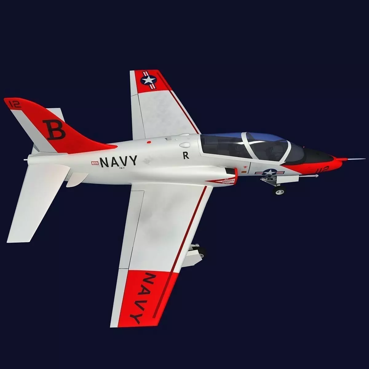McDonnell Douglas T-45 Goshawk 3D model_0